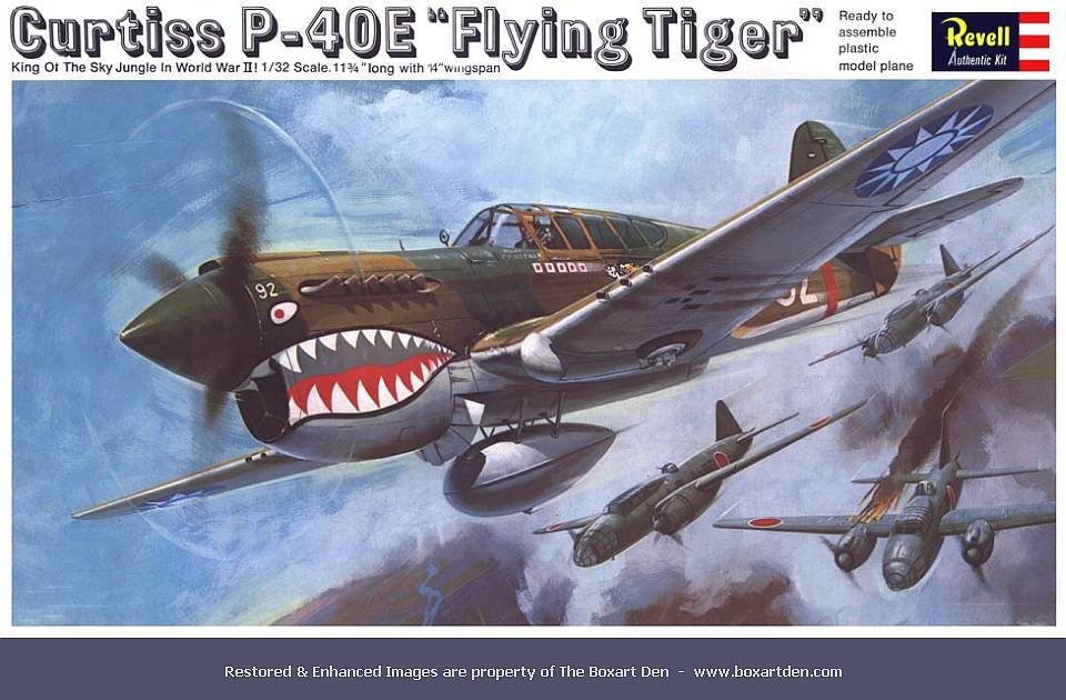 Revell Curtiss P-40E 
